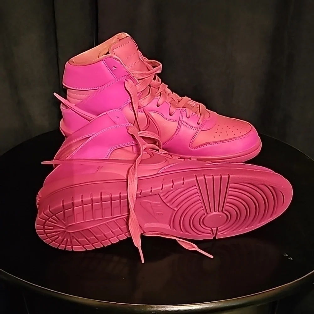 Nike Dunk High x Ambush × Cosmic Fuchsia size 9 men 10.5 women from Goat - Picture 10 of 11